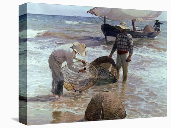 Fishermen From Valencia, 1895, Spanish School-Joaquín Sorolla y Bastida-Stretched Canvas
