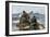 Fishermen in a Dory on the Grand Banks Off Newfoundland, c.1880-null-Framed Giclee Print