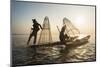 Fishermen, Inle Lake, Shan State, Myanmar (Burma), Asia-Janette Hill-Mounted Photographic Print