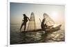 Fishermen, Inle Lake, Shan State, Myanmar (Burma), Asia-Janette Hill-Framed Photographic Print