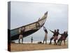 Fishermen, Kerala, India-Ivan Vdovin-Stretched Canvas