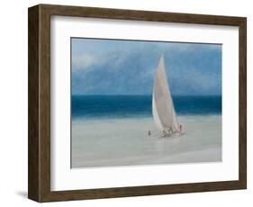 Fishermen, Kilifi, 2012-Lincoln Seligman-Framed Giclee Print