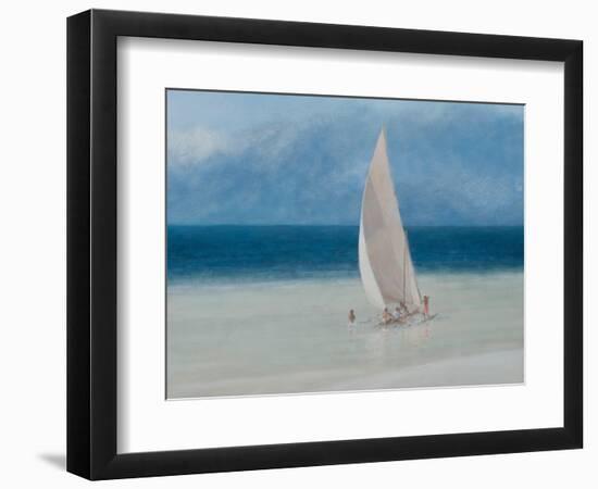 Fishermen, Kilifi, 2012-Lincoln Seligman-Framed Giclee Print