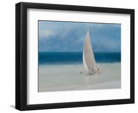 Fishermen, Kilifi, 2012-Lincoln Seligman-Framed Giclee Print