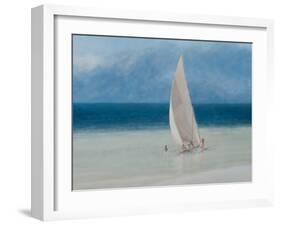 Fishermen, Kilifi, 2012-Lincoln Seligman-Framed Giclee Print