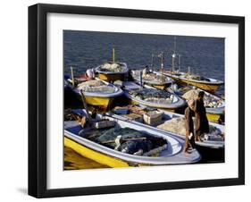 Fishermen, Kish Island, Iran, Middle East-Sergio Pitamitz-Framed Photographic Print