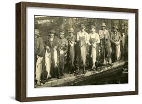 Fishermen Near Bellingham, Wa-Corbett-Framed Photographic Print