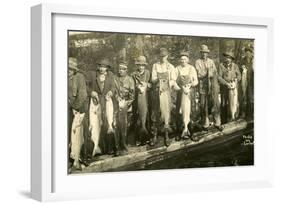 Fishermen Near Bellingham, Wa-Corbett-Framed Photographic Print
