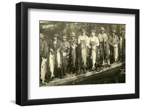 Fishermen Near Bellingham, Wa-Corbett-Framed Photographic Print