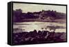Fishermen on Rocks-Winslow Homer-Framed Stretched Canvas
