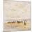 Fishermen on the Beach-Pompeo Mariani-Mounted Giclee Print