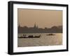 Fishermen on the Mekong River, Phnom Penh, Cambodia, Indochina, Southeast Asia-Robert Harding-Framed Photographic Print