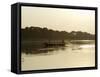 Fishermen on the Narmada River, Maheshwar, Madhya Pradesh State, India-R H Productions-Framed Stretched Canvas