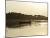 Fishermen on the Narmada River, Maheshwar, Madhya Pradesh State, India-R H Productions-Mounted Photographic Print