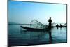 Fishermen on Water-Elena Yakusheva-Mounted Photographic Print