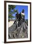 Fishermen's Monument, Old Town, Marmaris, Anatolia, Turkey, Asia Minor, Eurasia-Richard-Framed Photographic Print