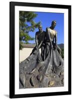 Fishermen's Monument, Old Town, Marmaris, Anatolia, Turkey, Asia Minor, Eurasia-Richard-Framed Photographic Print