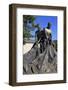 Fishermen's Monument, Old Town, Marmaris, Anatolia, Turkey, Asia Minor, Eurasia-Richard-Framed Photographic Print