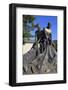 Fishermen's Monument, Old Town, Marmaris, Anatolia, Turkey, Asia Minor, Eurasia-Richard-Framed Photographic Print