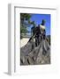 Fishermen's Monument, Old Town, Marmaris, Anatolia, Turkey, Asia Minor, Eurasia-Richard-Framed Photographic Print