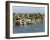 Fishermen's Stilt Houses in Wetlands at South End of Lingayen Gulf, Philippines-null-Framed Photographic Print