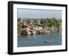 Fishermen's Stilt Houses in Wetlands at South End of Lingayen Gulf, Philippines-null-Framed Photographic Print