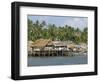 Fishermen's Stilt Houses, Pilar, Bicol, Southern Luzon, Philippines, Southeast Asia, Asia-null-Framed Photographic Print