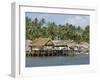 Fishermen's Stilt Houses, Pilar, Bicol, Southern Luzon, Philippines, Southeast Asia, Asia-null-Framed Photographic Print