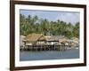 Fishermen's Stilt Houses, Pilar, Bicol, Southern Luzon, Philippines, Southeast Asia, Asia-null-Framed Photographic Print