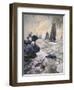Fishermen's Wives, c.1896-Hans Bartels-Framed Giclee Print