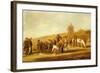 Fishermen Selling their Catch on the Beach (Oil on Canvas)-Pieter de Neyn-Framed Giclee Print