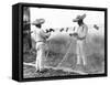 Fishermen with Nets, Mexico, C.1926-Tina Modotti-Framed Stretched Canvas