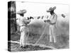 Fishermen with Nets, Mexico, C.1926-Tina Modotti-Stretched Canvas