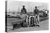 Fishermen with Their Salmon Catch Limit - Westport, WA-Lantern Press-Stretched Canvas