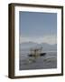 Fishermen with Traditional Butterfly Nets, Lago De La Patzcuaro, Patzcuaro, Michoacan-Richard Maschmeyer-Framed Photographic Print