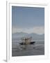 Fishermen with Traditional Butterfly Nets, Lago De La Patzcuaro, Patzcuaro, Michoacan-Richard Maschmeyer-Framed Photographic Print