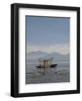 Fishermen with Traditional Butterfly Nets, Lago De La Patzcuaro, Patzcuaro, Michoacan-Richard Maschmeyer-Framed Photographic Print