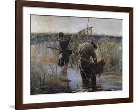 Fishermen-Leon Wyczolkowski-Framed Giclee Print