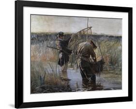 Fishermen-Leon Wyczolkowski-Framed Giclee Print