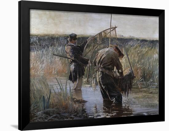 Fishermen-Leon Wyczolkowski-Framed Giclee Print