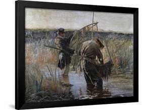 Fishermen-Leon Wyczolkowski-Framed Giclee Print