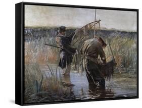 Fishermen-Leon Wyczolkowski-Framed Stretched Canvas