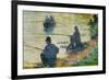 Fishermen-Georges Seurat-Framed Premium Giclee Print