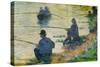 Fishermen-Georges Seurat-Stretched Canvas