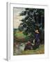 Fishermen-Jean-Baptiste-Armand Guillaumin-Framed Art Print