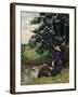 Fishermen-Jean-Baptiste-Armand Guillaumin-Framed Art Print