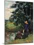 Fishermen-Jean-Baptiste-Armand Guillaumin-Mounted Art Print