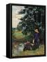 Fishermen-Jean-Baptiste-Armand Guillaumin-Framed Stretched Canvas