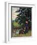 Fishermen-Jean-Baptiste-Armand Guillaumin-Framed Art Print