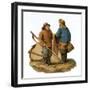 Fishermen-null-Framed Art Print